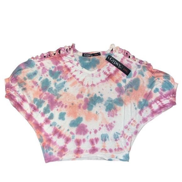 Gypsy 05 For Kids Tie Dye Top - Picture 1 of 6